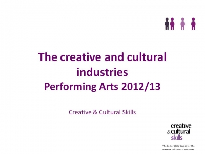 Cover: The Creative and Cultural Industries