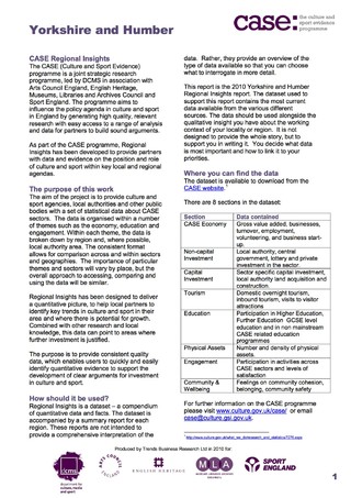 CASE Regional Insights