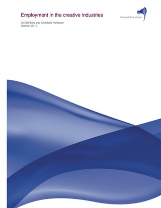 Employment in the Creative Industries