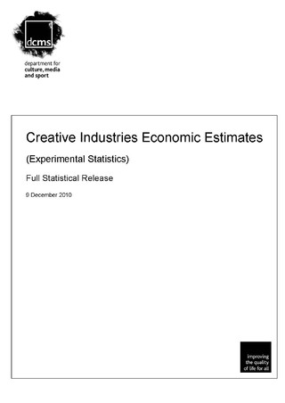 Creative Industries Economic Estimates