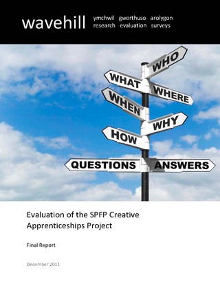 Evaluation of the SPFP Creative Apprenticeships Project