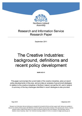 The Creative Industries