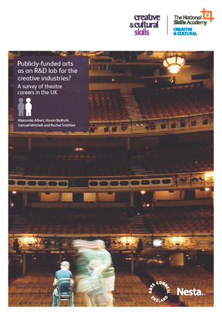 Publicly-funded arts as an R&D lab for the creative industries?