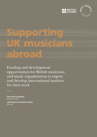 Supporting UK Musicians Abroad