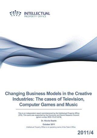 Changing Business Models in the Creative Industries