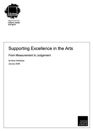 Supporting Excellence in the Arts